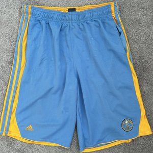 Denver Nuggets Adidas Mens Basketball Shorts Size: XL